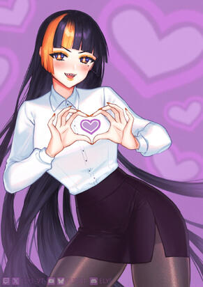 painted halfbody